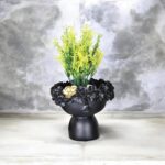 Lady Head Face Home Decoration Resin Vase Statue